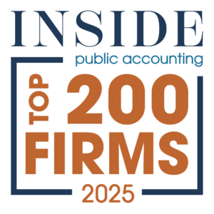 Inside Public Accounting Top 200 Firms 2025 logo